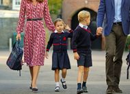Princess Charlotte's First Day Of School - Source: Getty